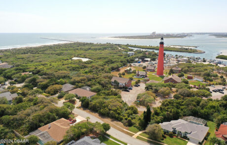 Arial Ponce Inlet Light House Florida